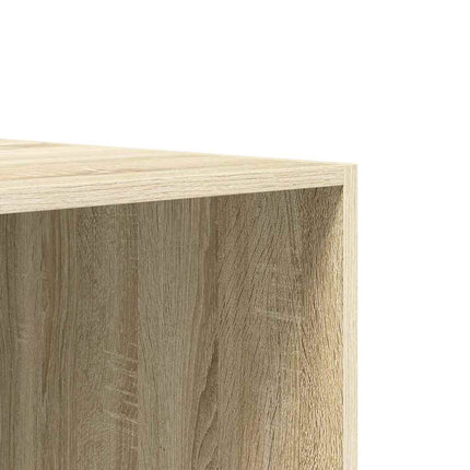 Garderob sonoma-ek 100x50x200 cm konstruerat trä