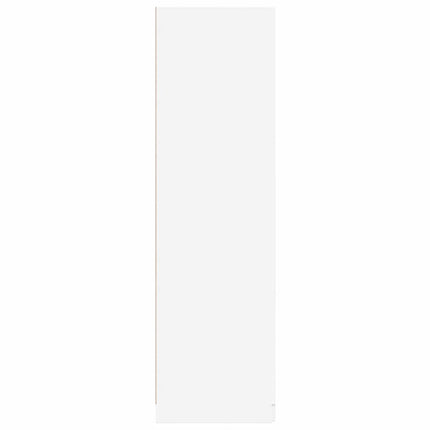 Garderob vit 80x52x180 cm konstruerat trä
