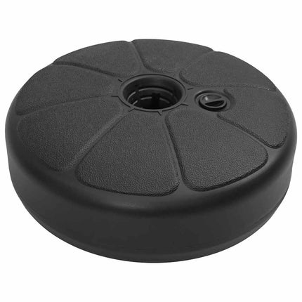Parasollfot sand/vattenfylld 15 L svart