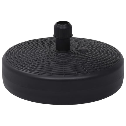 Parasollfot sand/vattenfylld 24 L svart
