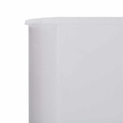 Vindskydd 3 paneler tyg 400x80 cm sandvit