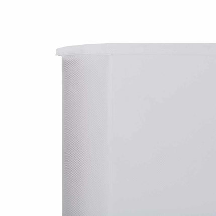 Vindskydd 9 paneler tyg 1200x160 cm sandvit