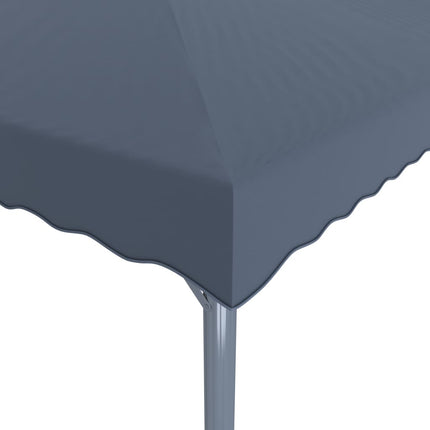 Paviljong 300x300 cm antracit aluminium