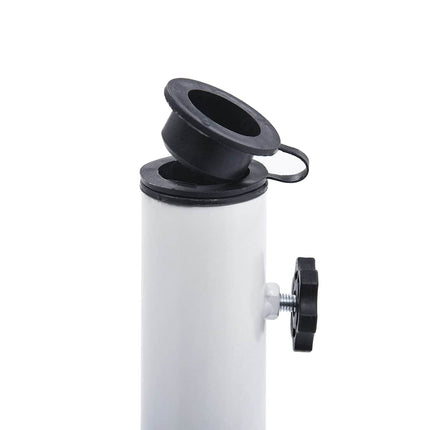 Parasollfot vit 9 kg 40 cm gjutjärn