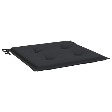 Stolsdynor 4 st svart 40x40x4 cm oxfordtyg