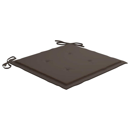 Stolsdynor 4 st taupe 40x40x4 cm oxfordtyg