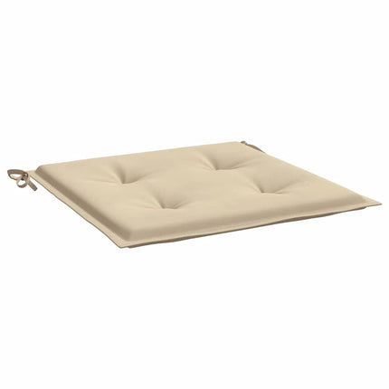 Stolsdynor 4 st beige 40x40x4 cm oxfordtyg