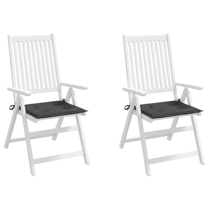 Stolsdynor 2 st antracit 50x50x4 cm oxfordtyg