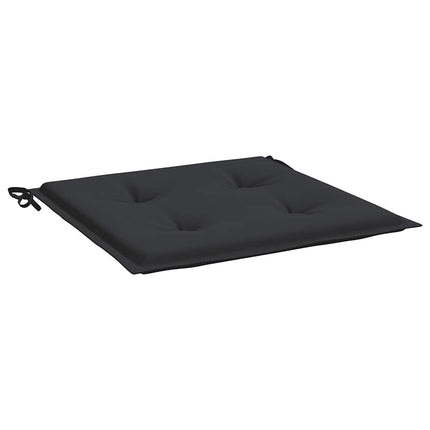 Stolsdynor 2 st svart 50x50x4 cm oxfordtyg