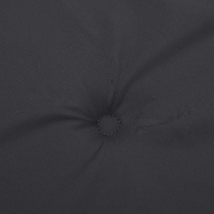 Stolsdynor 2 st svart 50x50x4 cm oxfordtyg