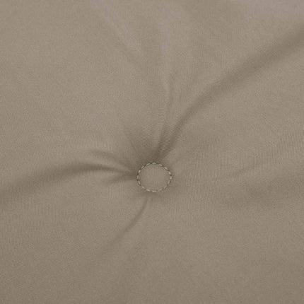 Stolsdynor 2 st taupe 50x50x4 cm oxfordtyg