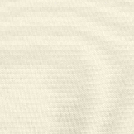Bänkdyna för trädgården gräddvit 200x50x4 cm oxfordtyg