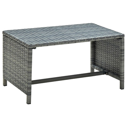 Soffbord antracit 70x40x38 cm konstrotting