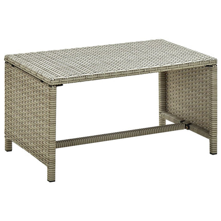 Soffbord beige 70x40x38 cm konstrotting
