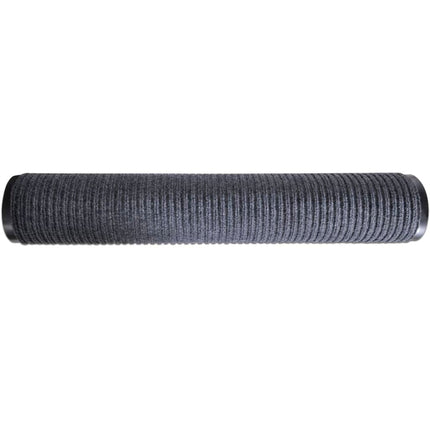 Dörrmatta 2 st PVC grå 90x60 cm