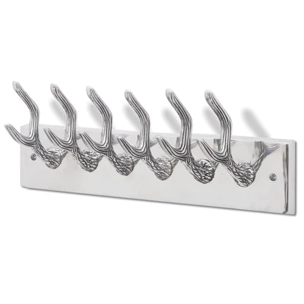 Kroklist 4 st silver aluminium