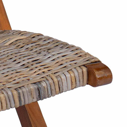 Vilstol naturlig kubu-rotting och massiv mahogny