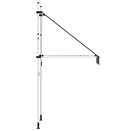 Markis manuellt infällbar 100 cm antracit
