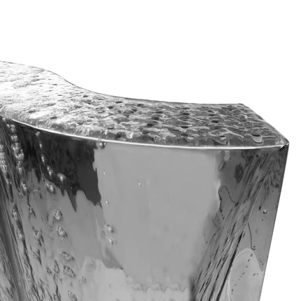 Trädgårdsfontän silver 60,2x37x122,1 cm rostfritt stål