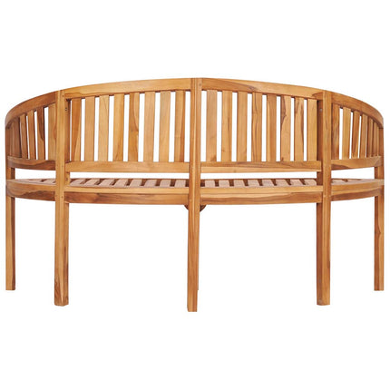 Bananbänk 151 cm massiv teak