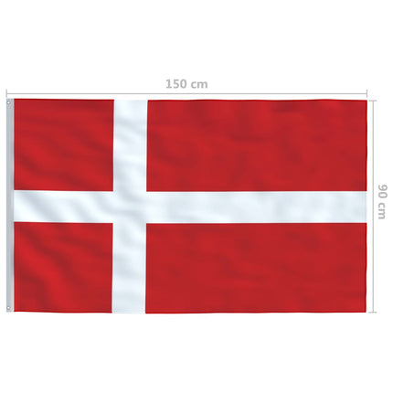 Danmarks flagga 90x150 cm