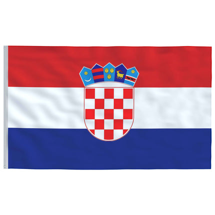 Kroatiens flagga 90x150 cm