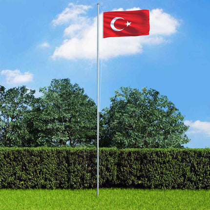 Turkiets flagga 90x150 cm