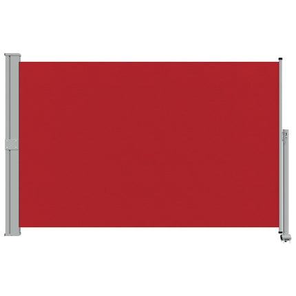Infällbar sidomarkis 160x300 cm röd