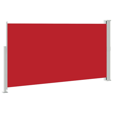 Infällbar sidomarkis 170x300 cm röd