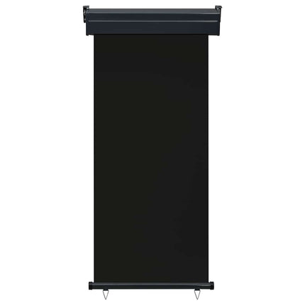 Balkongmarkis 85x250 cm svart