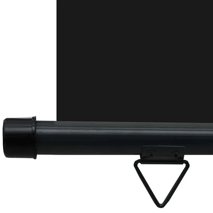 Balkongmarkis 85x250 cm svart