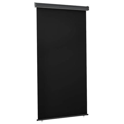 Balkongmarkis 125x250 cm svart