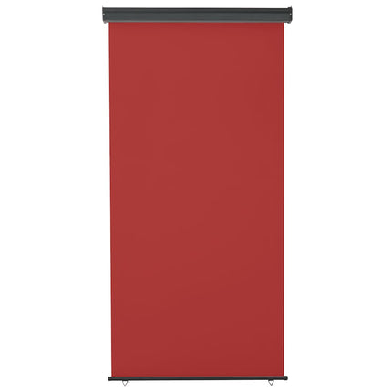 Balkongmarkis 125x250 cm röd