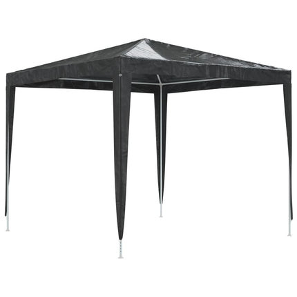Professionellt partytält 2,5x2,5 m antracit 90 g/m²