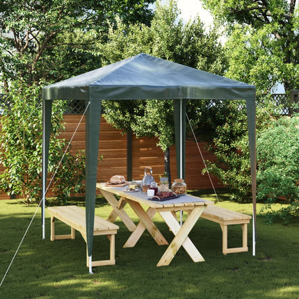 Partytält 2x2 m grön