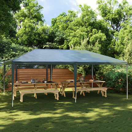 Professionellt partytält 4x6 m grön 90 g/m²