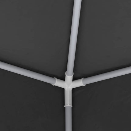 Professionellt partytält med väggar 2,5x2,5 m antracit 90 g/m²