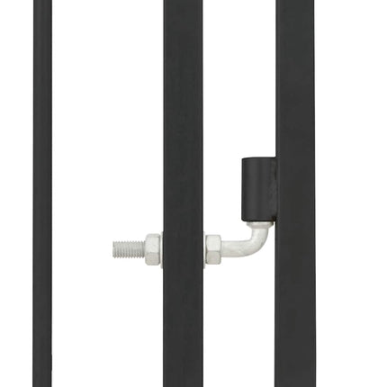 Hundgård för utomhusbruk med tak 120x120x150 cm