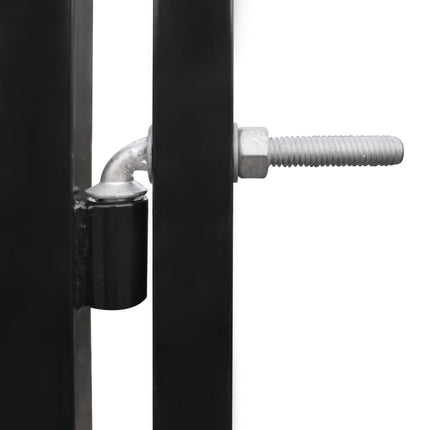 Hundgård för utomhusbruk med tak 450x150x210 cm