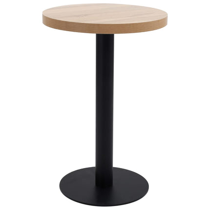 Bistrobord Ljusbrun 80 Cm Mdf