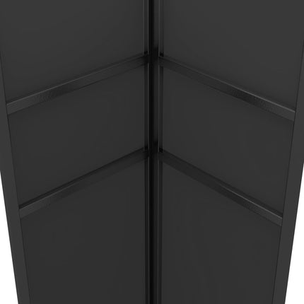 Paviljong med dubbeltak 3x3 m antracit