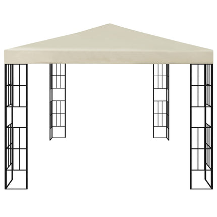 Paviljong 3x4 m gräddvit