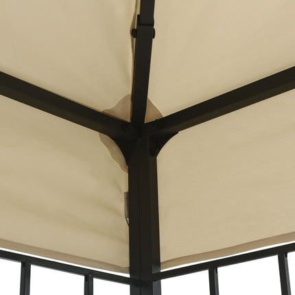 Paviljong 3x6 m gräddvit