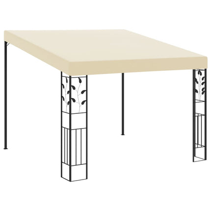 Väggmonterad paviljong 3x3x2,5 m gräddvit