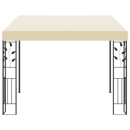 Väggmonterad paviljong 3x3x2,5 m gräddvit