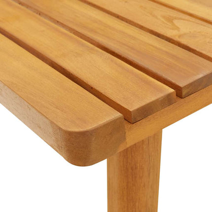 Trädgårdsbord 90x55x35 cm massivt akaciaträ