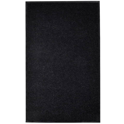 Dörrmatta svart 117x220 cm PVC