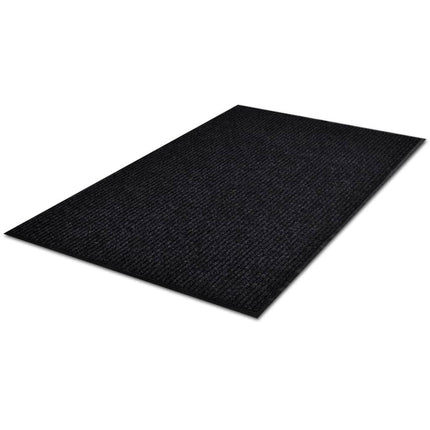 Dörrmatta svart 117x220 cm PVC