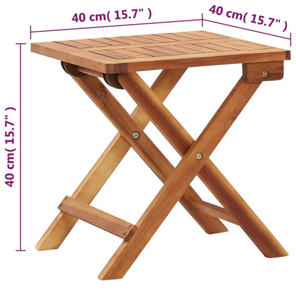 Solsäng med bord konstrotting och massivt akaciaträ