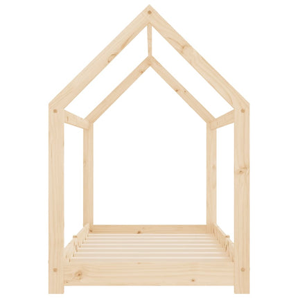 Barnsäng massiv furu 70x140 cm
